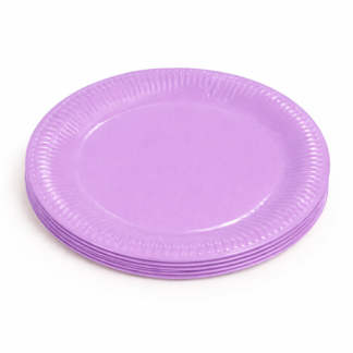 Light Purple Paper Plates (10PCS)